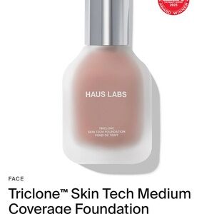 Haus Labs Foundation 240 Light Medium Warm w rosy peach undertones